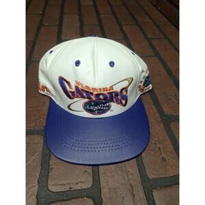 Vintage Florida Gators Hat Cap Men Modern Leather NCAA Football Made in the USA
